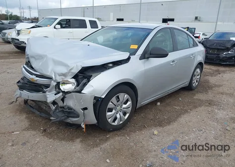 2015 Chevrolet Cruze Ls Auto из США, поврежденный, VIN 1G1PA5SH2F7101562